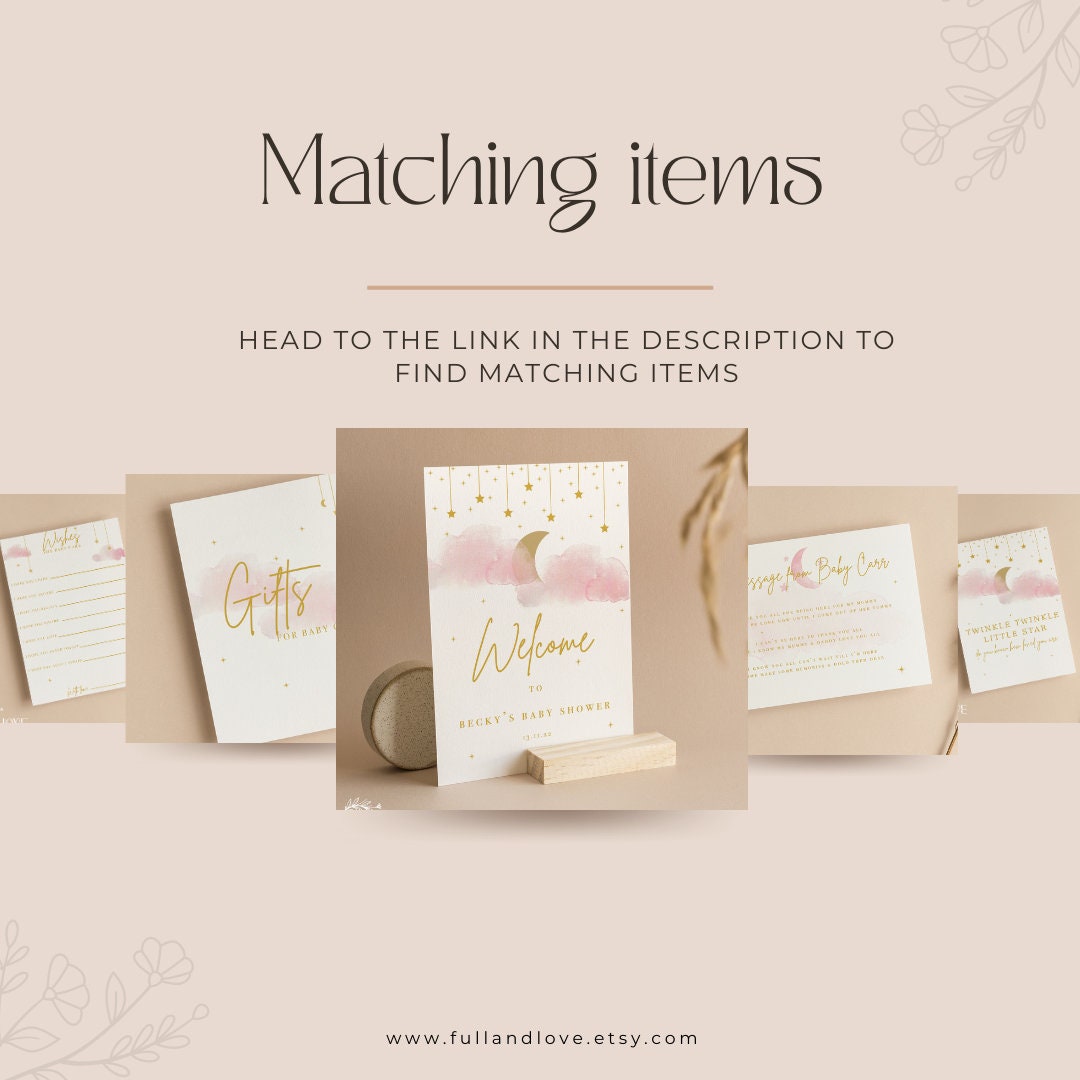 True or False Baby Shower Game - Little Star Pink