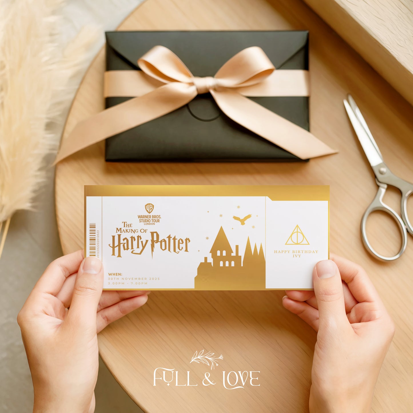 Personalised Gift Ticket - Concert & Shows