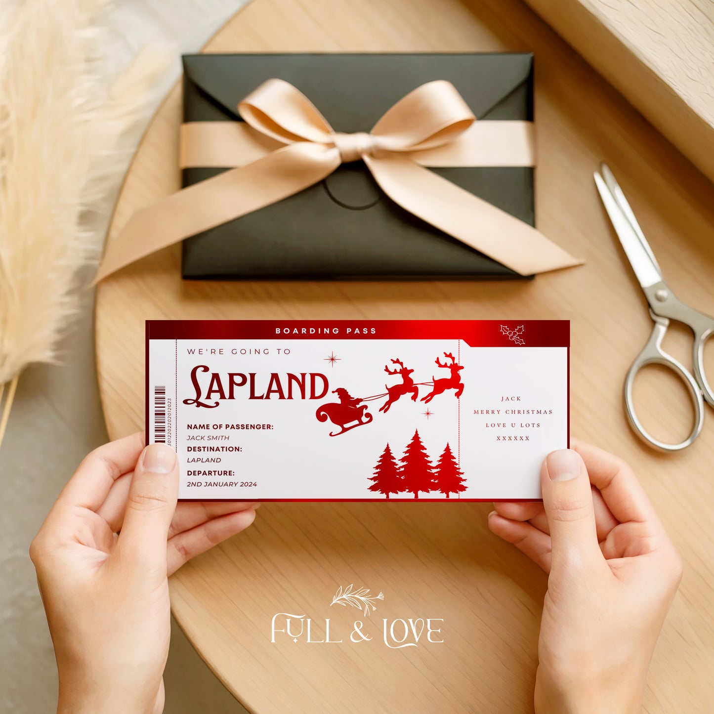Personalised Boarding Passes - Holidays & Vacations