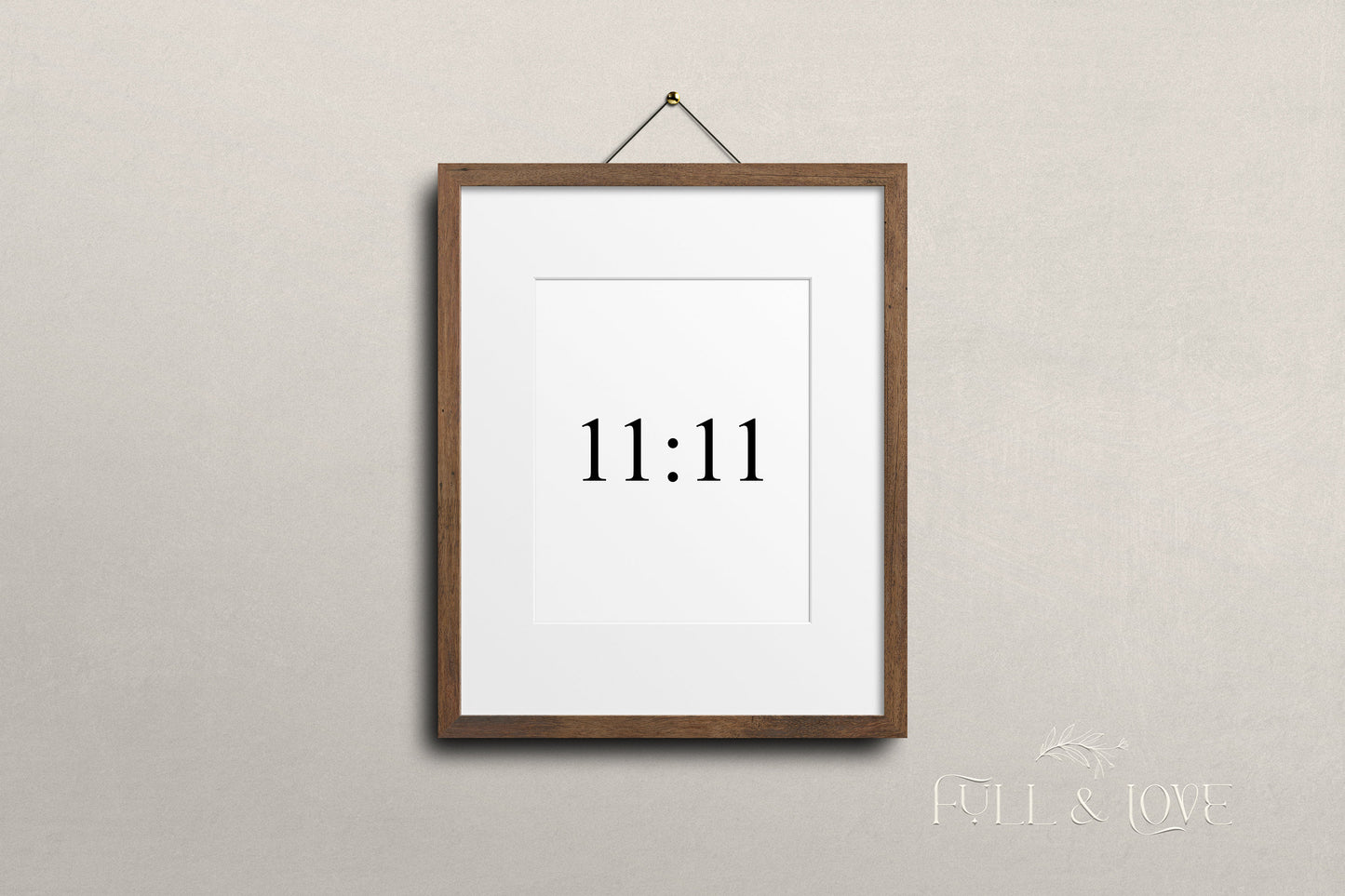 Law Of Attraction 11:11  Manifestation Print