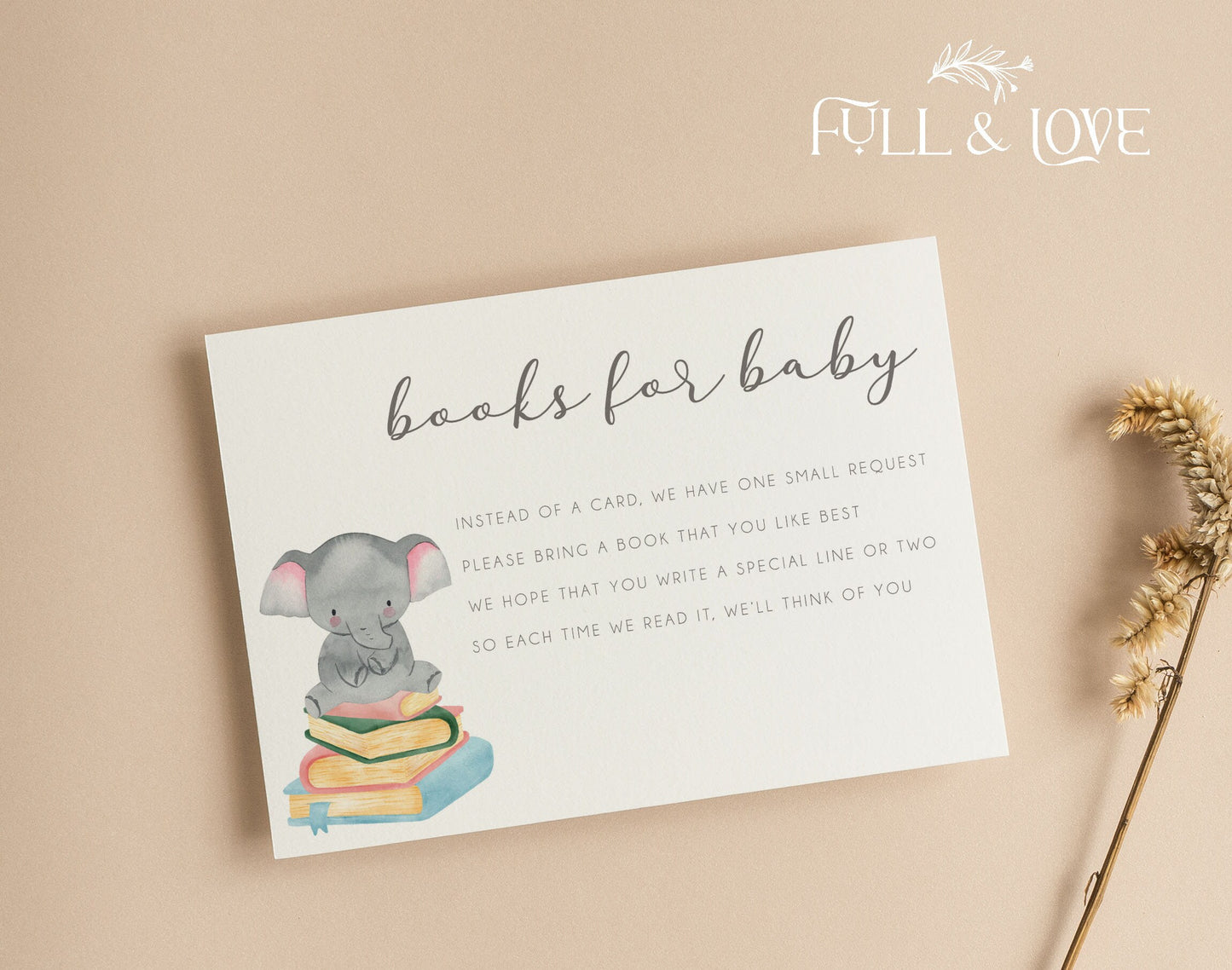 Personalised Books For Baby - Elephant