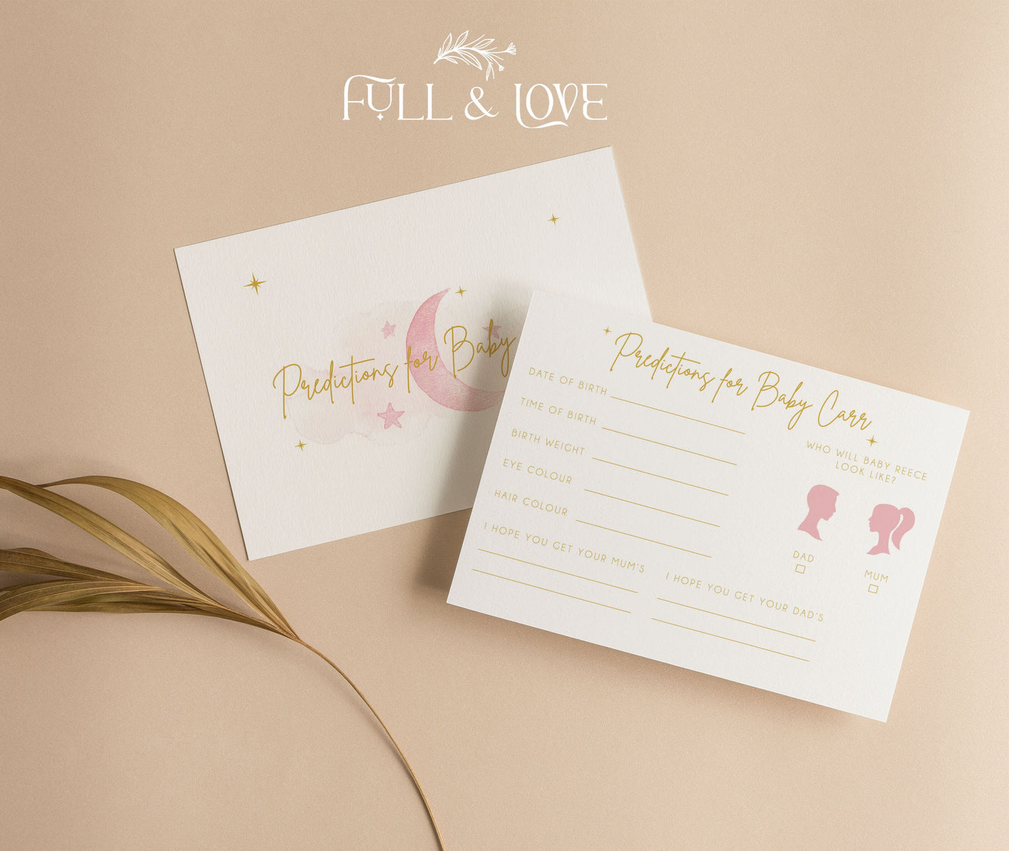 Advice for New Parents Cards -  Little Star Pink